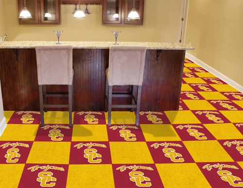 Fanmats University of Southern California Collegiate Carpet Tiles at Sears.com