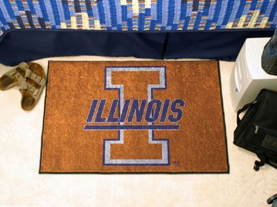Fanmats University of Illinois Starter Mat