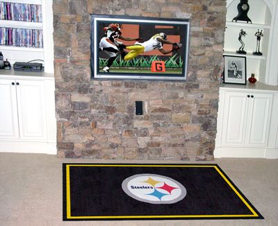 Fanmats Pittsburgh Steelers 5x8 Area Rug