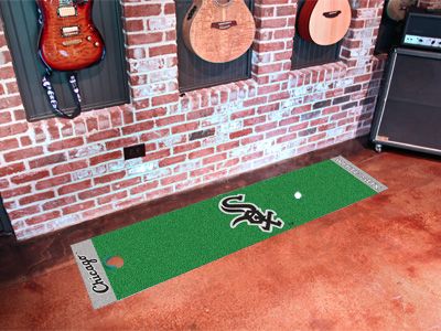 Fanmats Chicago White Sox 18'x72' Golf Putting Green Mat