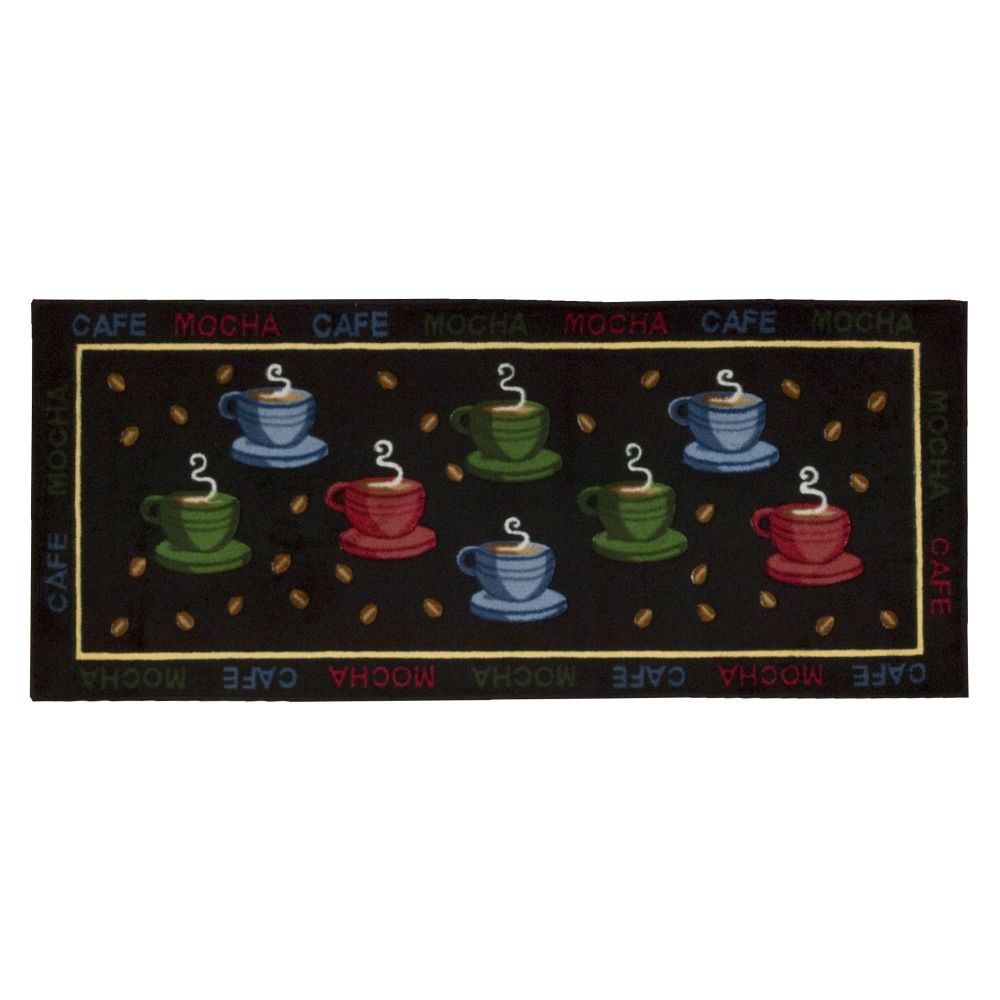 Whole Home 22 in. x 54 in. Coffee Cups Kitchen Rug at Sears.com