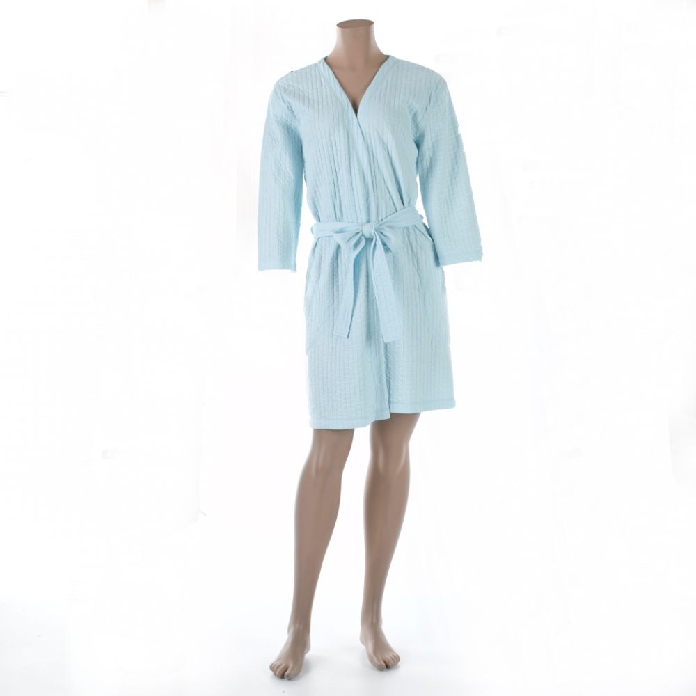 Jaclyn Intimates Pucker Knit Kimono Robe
