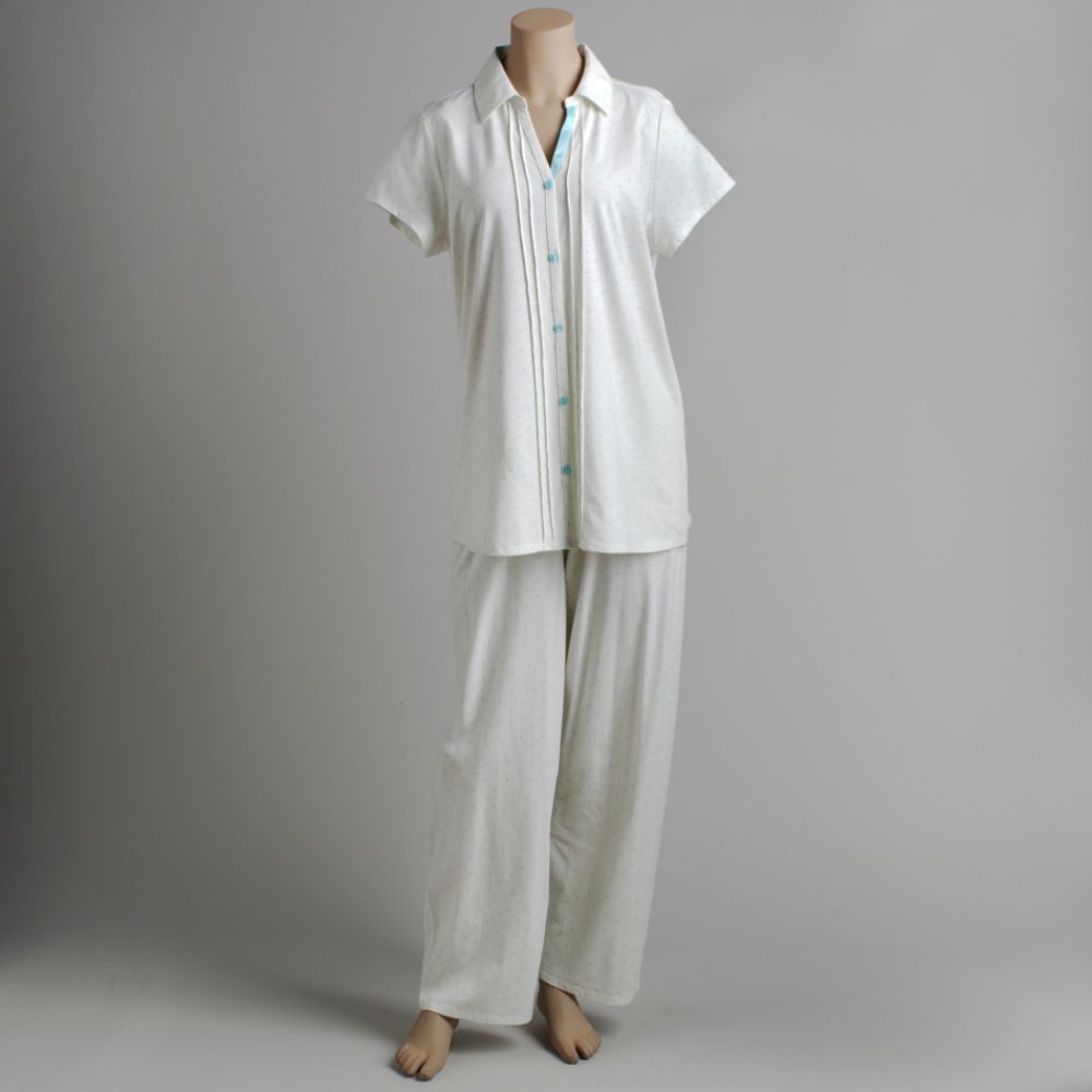 Covington Short Sleeve Y Neck Pajamas