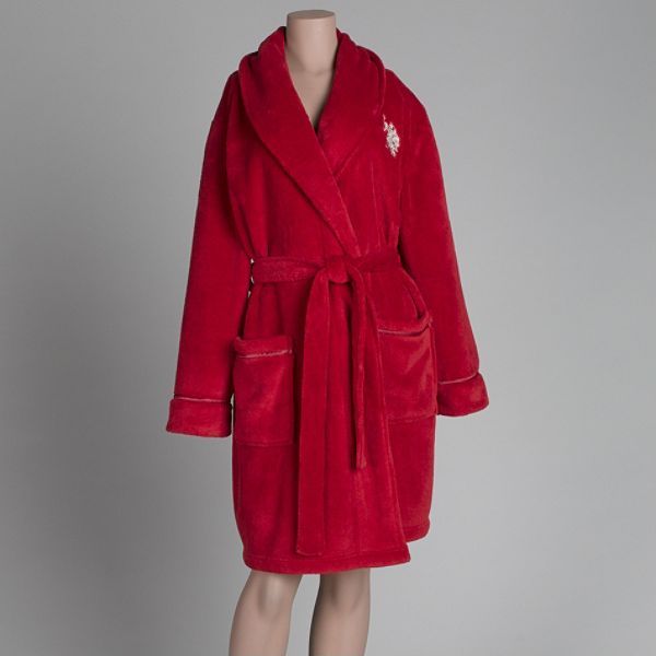 U.s. Polo Assn. Women's Plush Robe
