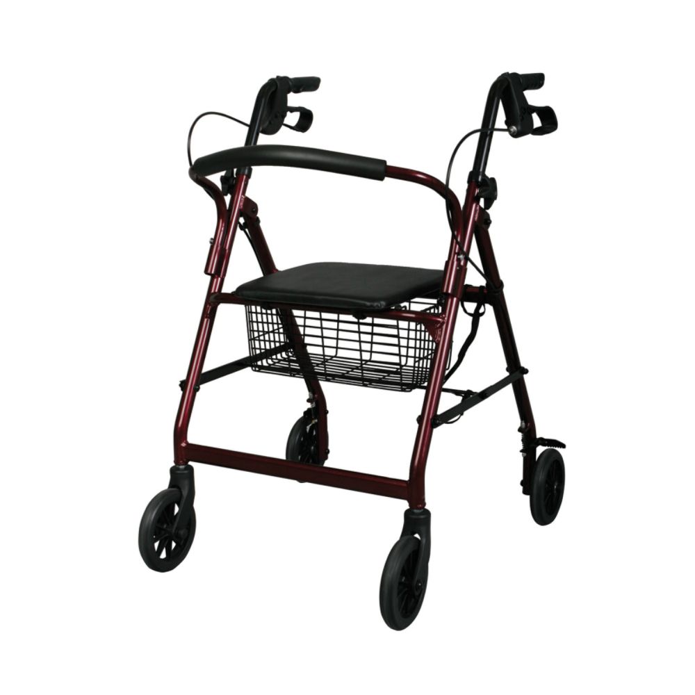 Medline BASIC ROLLATOR, BURGANDY at Sears.com