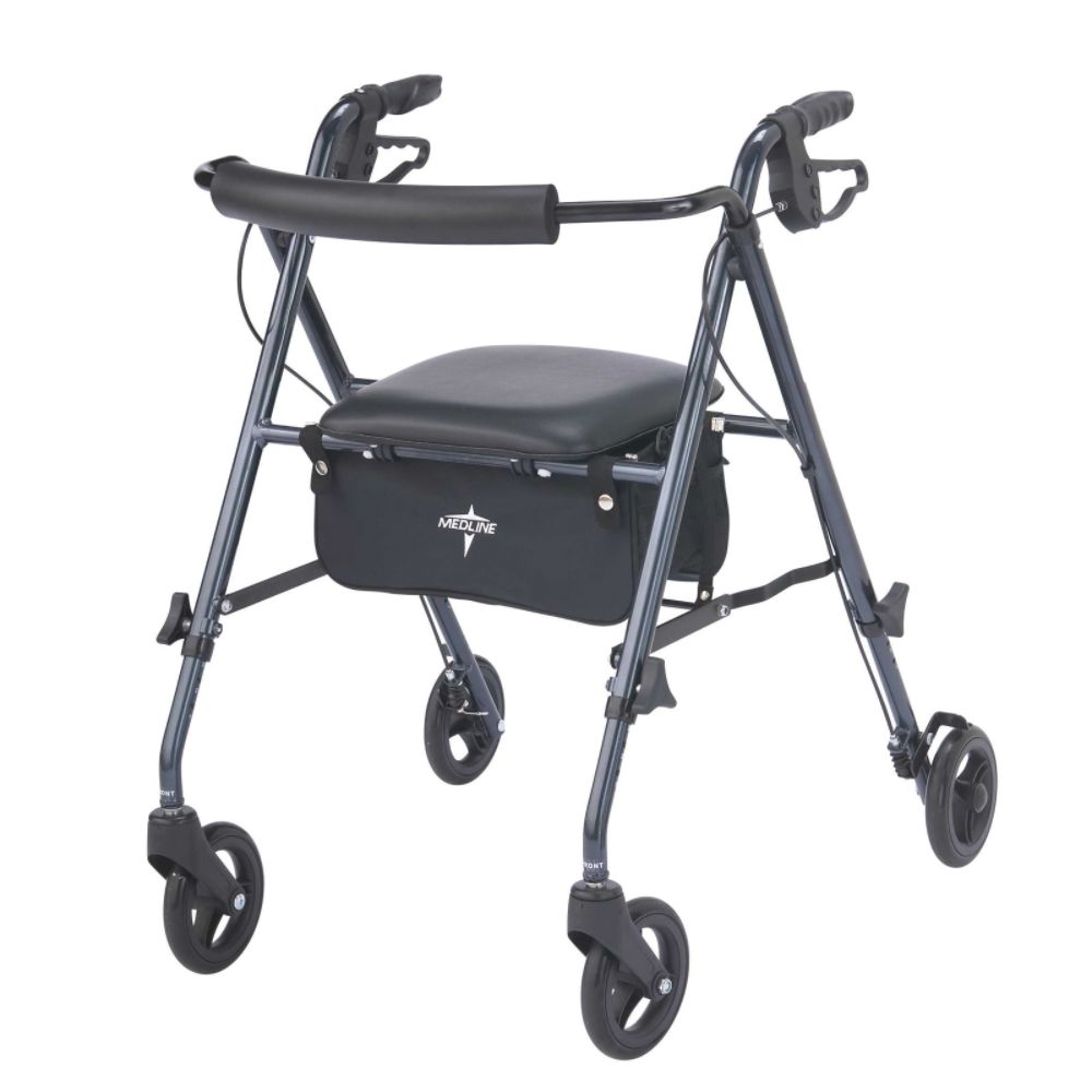 Medline FREEDOM ROLLATOR, SMOKEY BLUE at Kmart.com