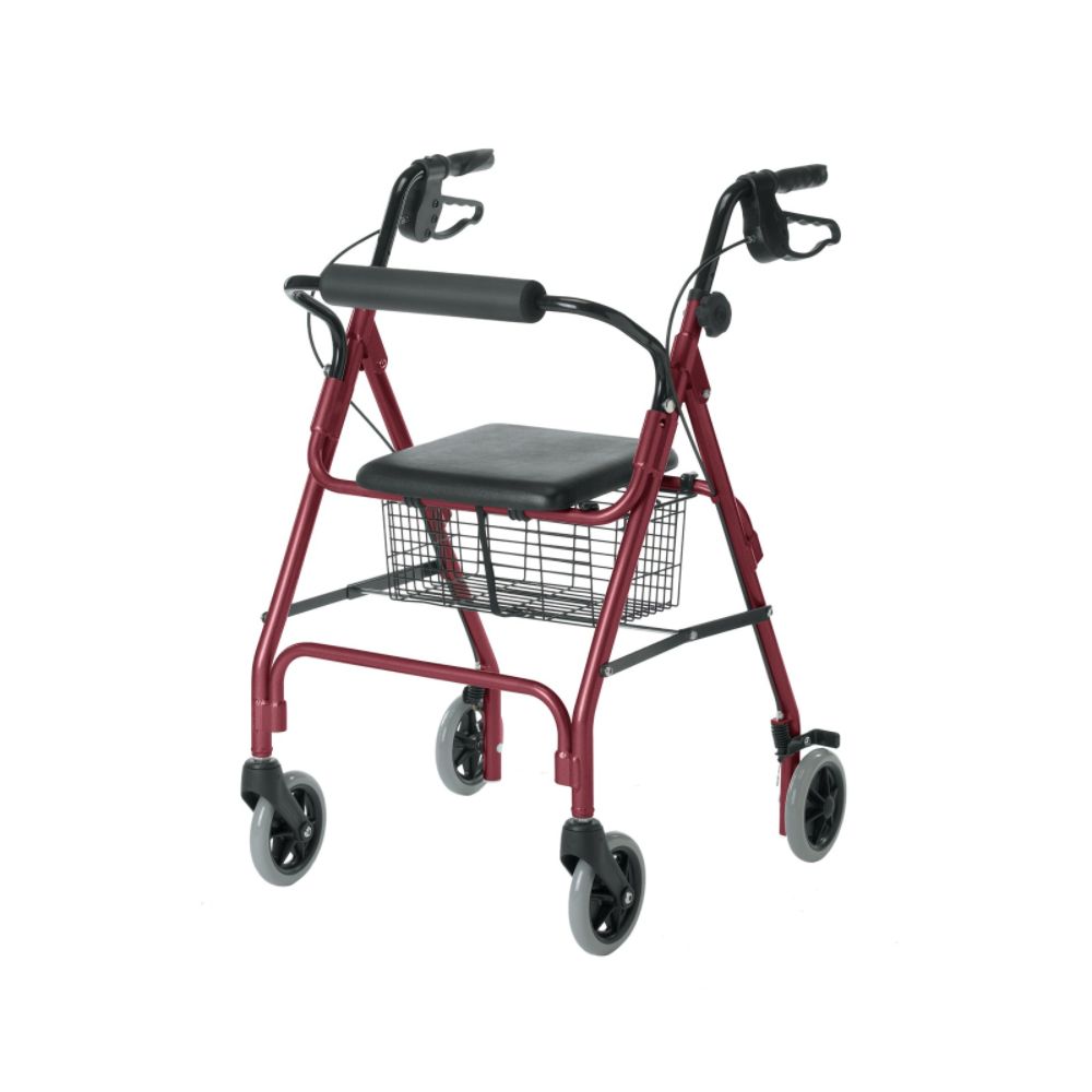 Medline Guardian Envoy 460 Economy Rolling Walker-Red at Sears.com