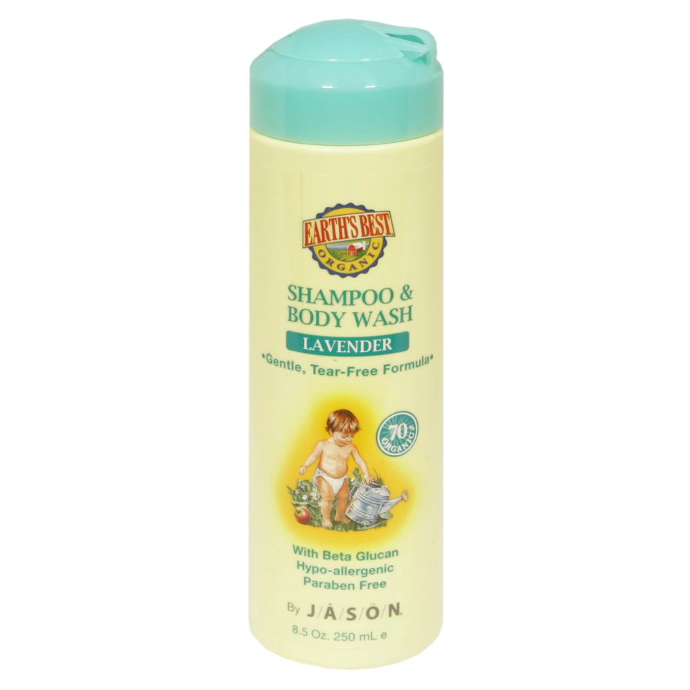 Earth's Best Lavender 2-in-1 Shampoo and Body Wash Hypo-Allergenic