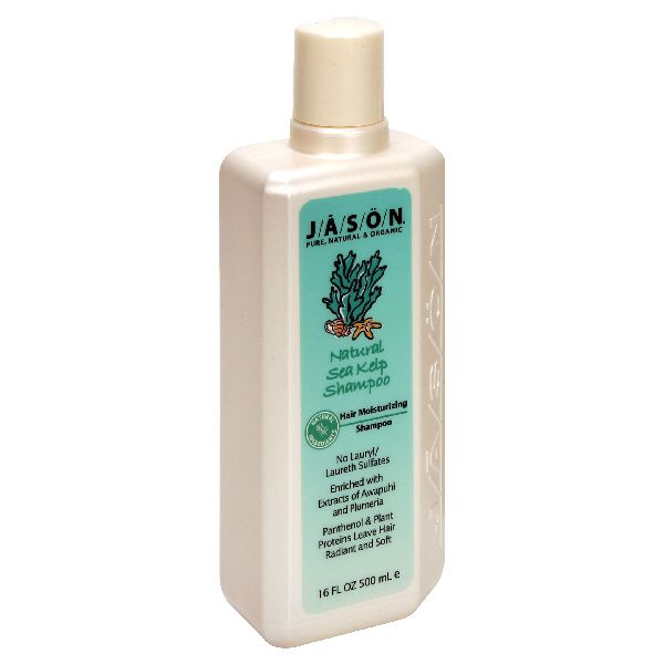 Jason Hair Moisturizing Shampoo, Natural Sea Kelp, 16 fl oz (500 ml)
