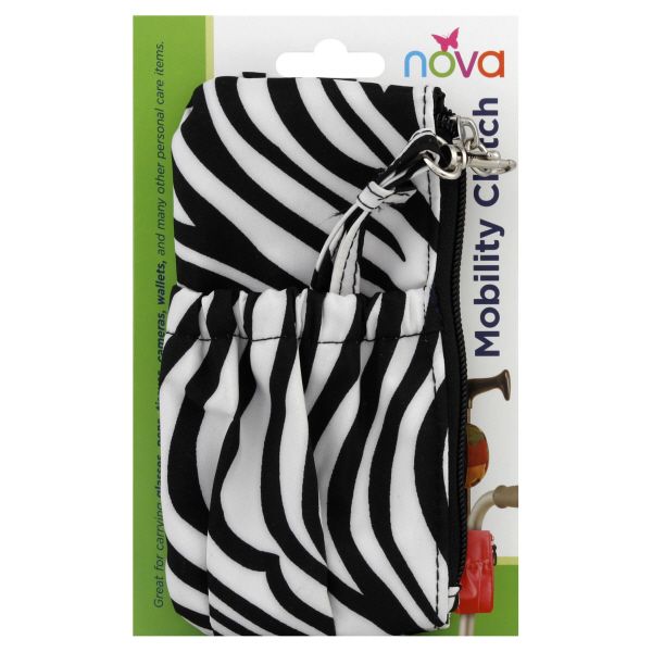 Nova Ortho-Med Inc Mobility Clutch, Black and White, 1 clutch at Kmart.com