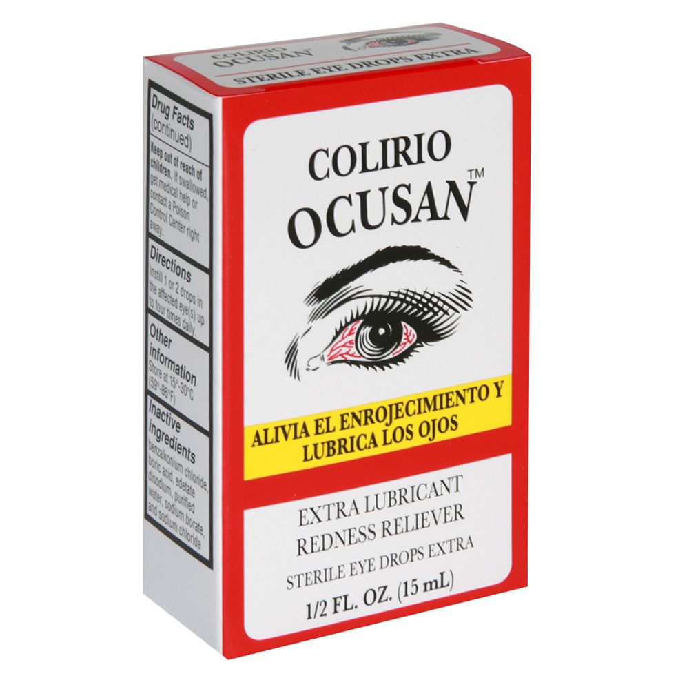 Colirio Ocusan Sterile Eye Drops Extra, 0.5 fl oz (15 ml) at Sears.com