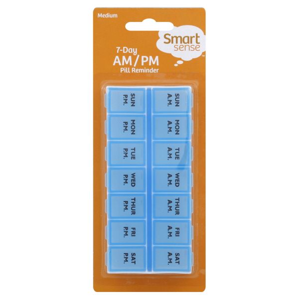 Smart Sense Pill Reminder, 7-Day, AM/PM, Medium, 1 pill reminder at Kmart.com
