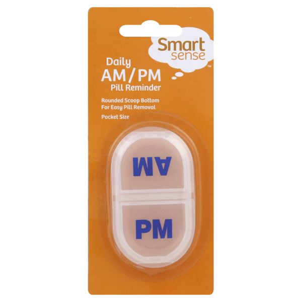 Smart Sense Pill Reminder, Daily, AM/PM, Pocket Size, 1 pill reminder at Kmart.com