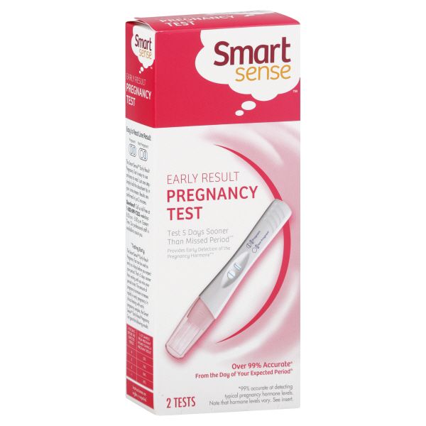 Smart Sense Pregnancy Test, Early Result, 2 tests at Kmart.com