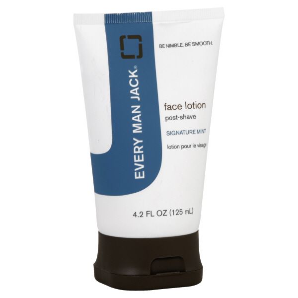 Every Man Jack Face Lotion, Post-Shave, Signature Mint, 4.2 fl oz (125 ml) at Kmart.com
