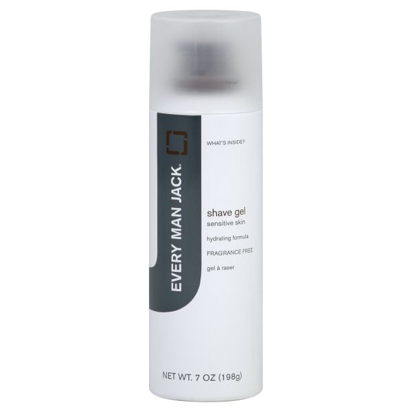 Every Man Jack Shave Gel, What's Inside?, Fragrance Free, 7 oz (198 g) at Kmart.com