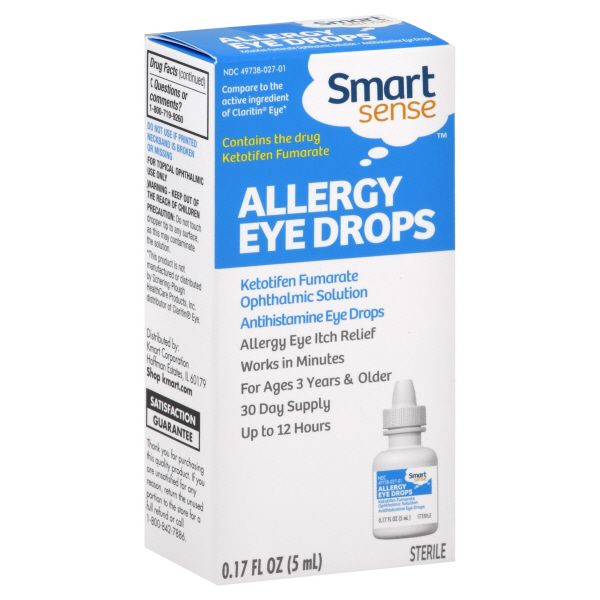 Smart Sense Eye Drops, Allergy, 0.17 fl oz (5 ml) at Kmart.com