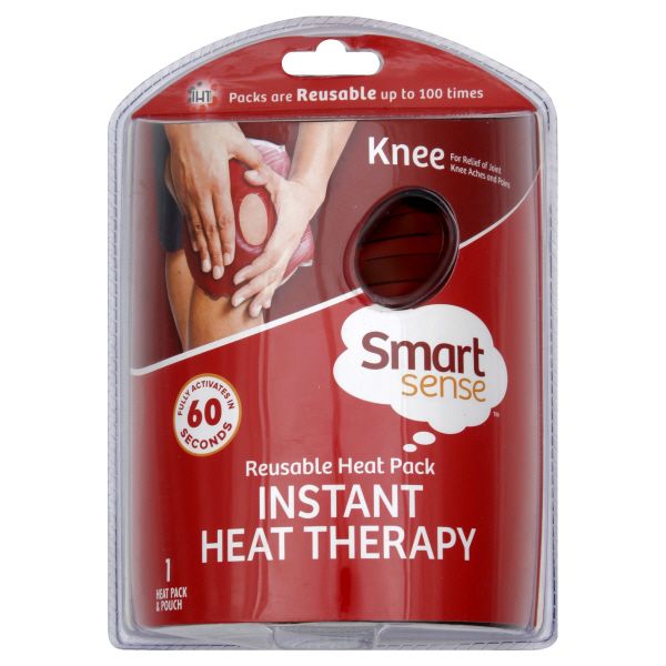 Smart Sense Heat Pack & Pouch, Knee, Reusable, 1 pack at Kmart.com