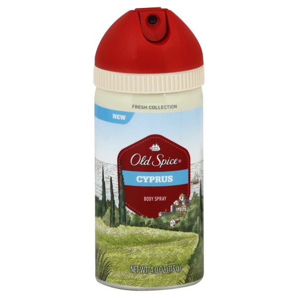 Old Spice Body Spray, Cyprus, 4 oz (113 g) at Kmart.com