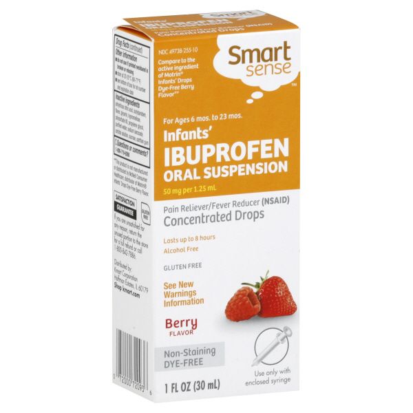 Smart Sense Ibuprofen, Infants', Berry Flavor, Oral Suspension, 1 fl oz (30 ml) at Kmart.com