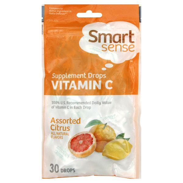Smart Sense Vitamin C, Assorted Citrus, Drops, 30 drops at Kmart.com