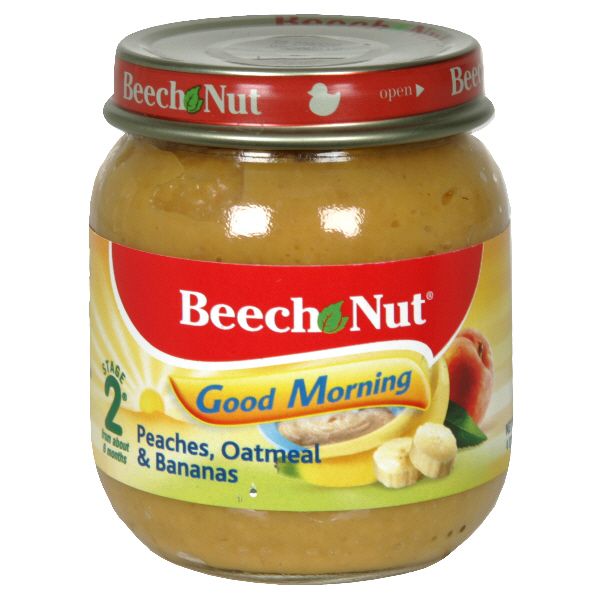 Beech-Nut  Good Morning Peaches, Oatmeal & Bananas, Stage 2, 4 oz (113 g) at Kmart.com