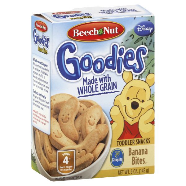 Beech-Nut Goodies Toddler Snacks, Disney, Banana Bites, Stage 4, 5 oz (142 g) at Kmart.com
