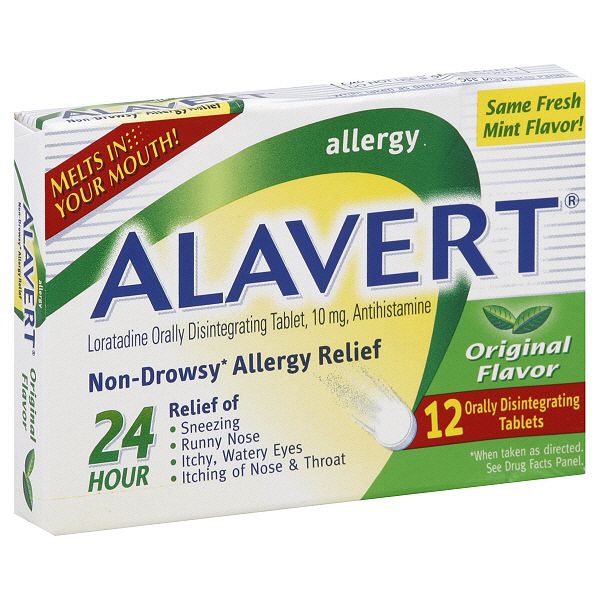 Alavert Allergy, Original Flavor, Orally Disintegrating Tablets, 12 6531611