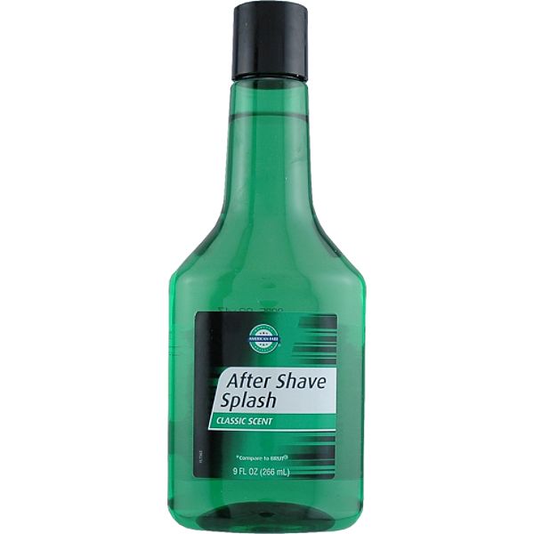 American Fare After Shave Splash Classic Scent 9 Fluid Ounce Bottle 16178111