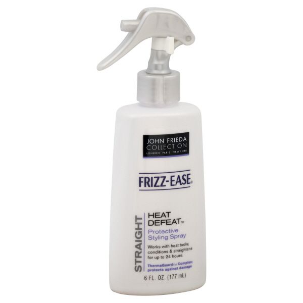 Frizz-Ease Heat Defeat Styling Spray, Protective, Straight, 6 fl oz (177 ml) at Kmart.com