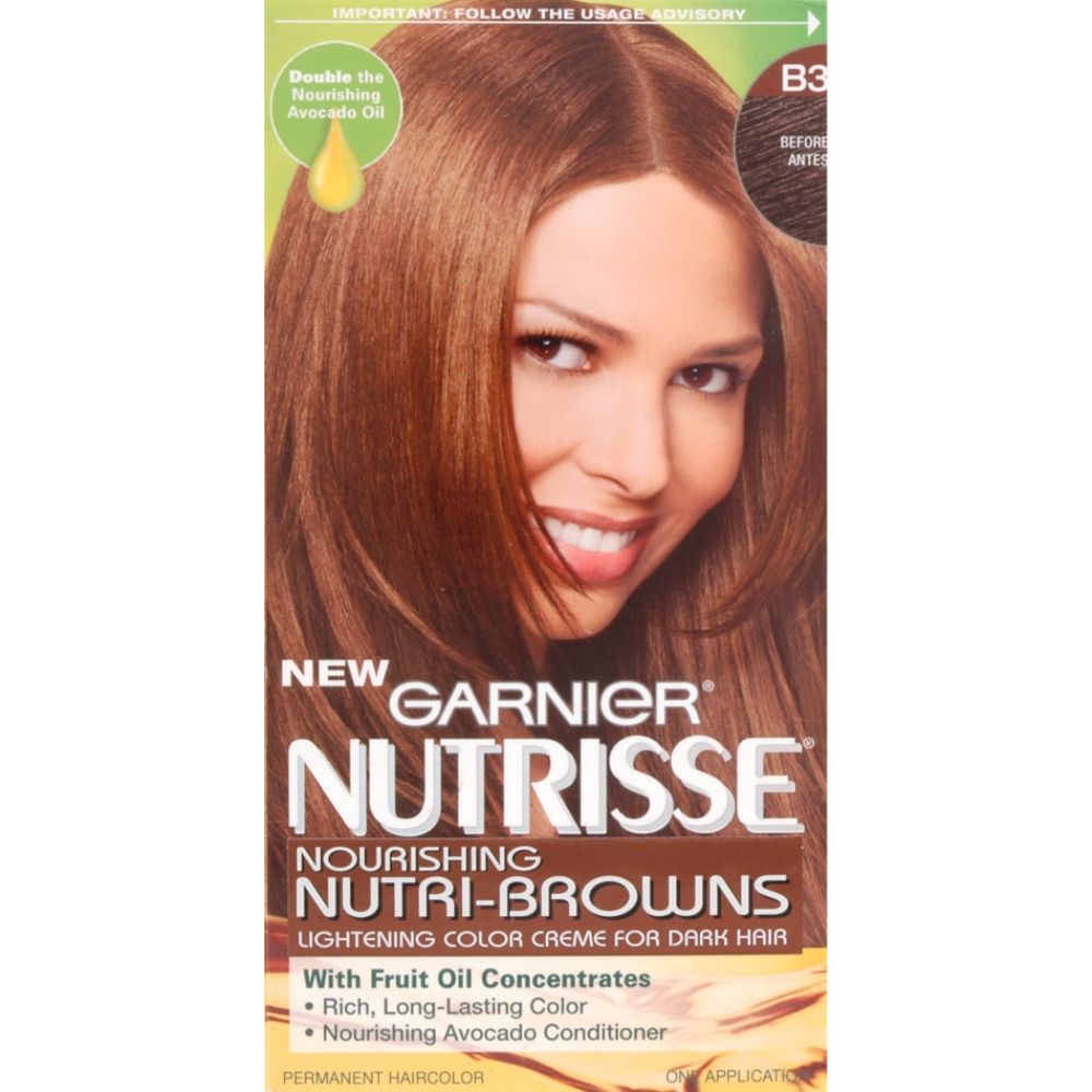 garnier hair color dark brown. nutrisse review hair dye