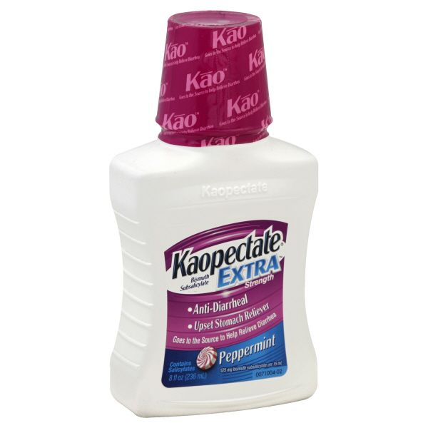 Kaopectate Anti-Diarrheal/Upset Stomach Reliever, Extra Strength, Peppermint, 8 fl oz (236 ml) at Kmart.com