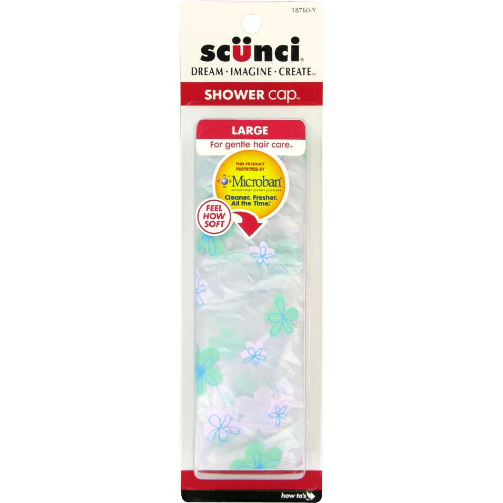 Scunci Shower Cap Large With Floral Pattern at Kmart.com