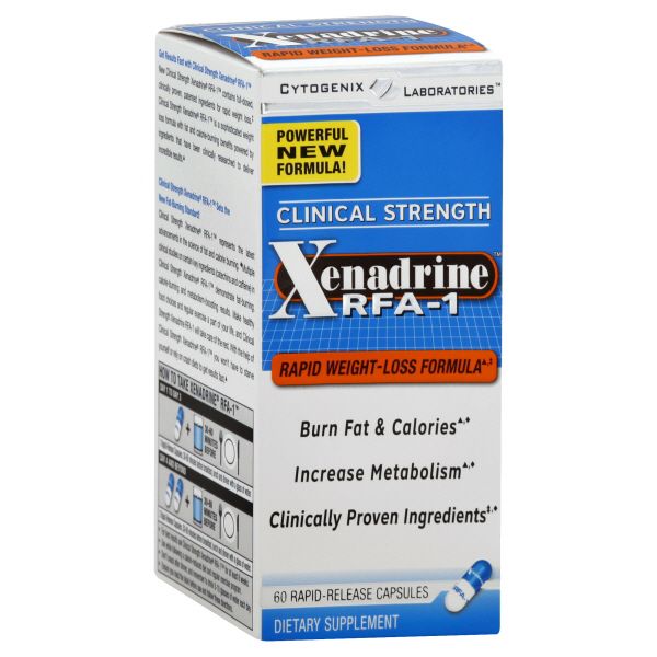 Cytogenix Laboratories Xenadrine RFA-1, Clinical Strength, Rapid-Release Capsules, 60 capsules at Kmart.com
