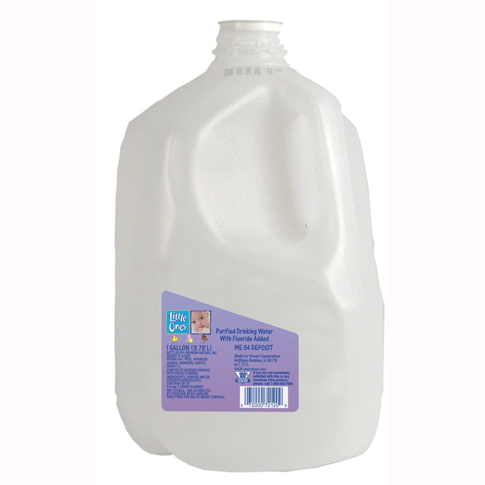 Little Ones Nursery Water with Fluoride - 1 Gallon at Kmart.com