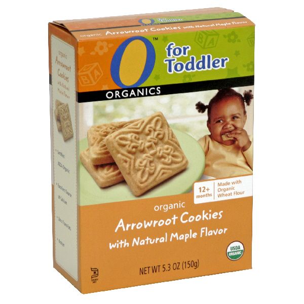 O Organics For Toddler Organic Arrowroot Cookies, with Natural Maple Flavor, 5.3 oz (150 g) at Kmart.com
