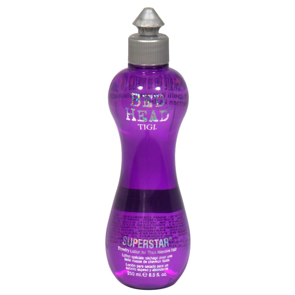Tigi Bed Head Superstar Blow-Dry Lotion, For Thick Massive Hair, 8.5 fl oz (250 ml) at Kmart.com