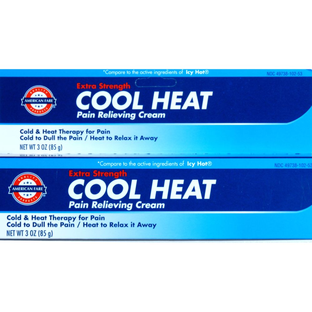 American Fare Cool Heat Pain Relieving Cream 3 Ounce at Kmart.com