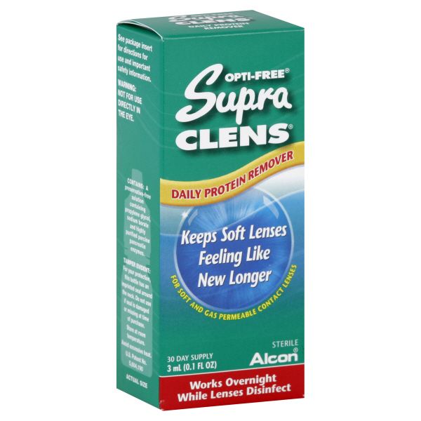 Opti-Free Supra Clens Daily Protein Remover, 0.1 fl oz (3 ml) at Kmart.com