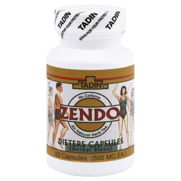 Tadin Zendo, All Natural Herb Tea, 500 mg, Capsules, 60 capsules at Kmart.com