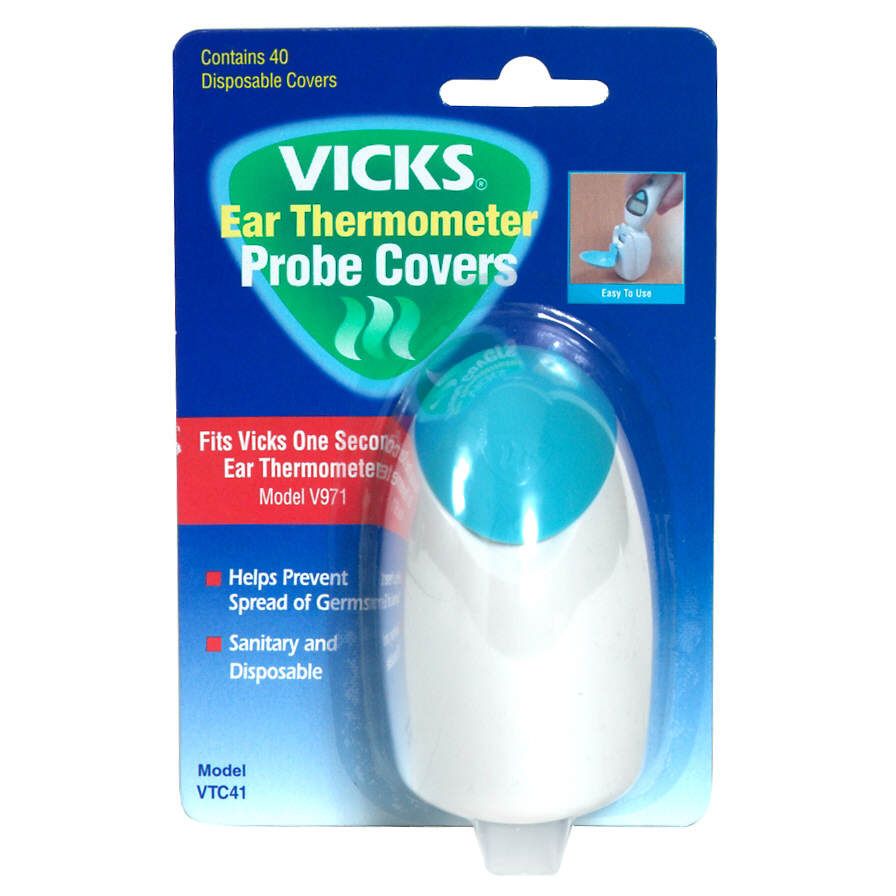 Vicks Ear Thermometer Probe Covers, 40 disposable covers at Kmart.com