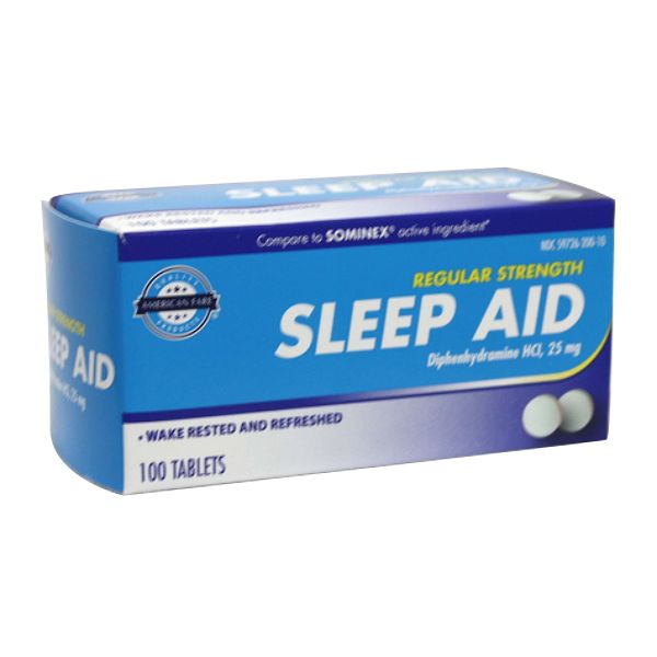 American Fare Sleep Tablet 100 Count 20AF100B4-6