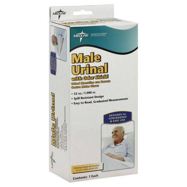 Medline Male Urinal, with Odor Shield, 1 urinal at Kmart.com