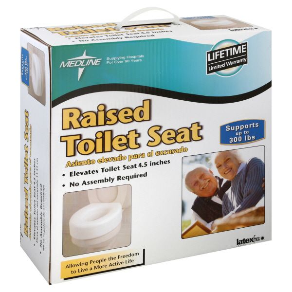 Medline Toilet Seat, Raised, 1 seat at Kmart.com