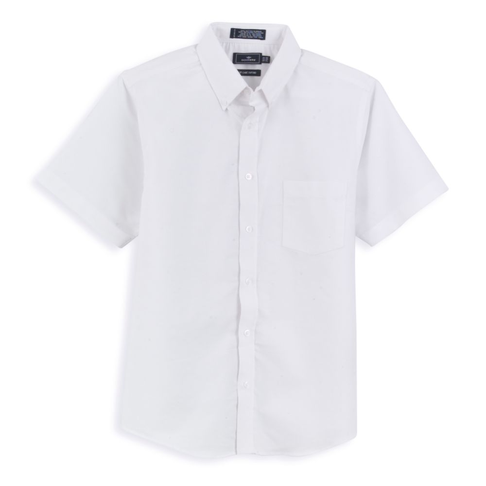 Dockers Boy s Husky Short Sleeve Oxford Shirt