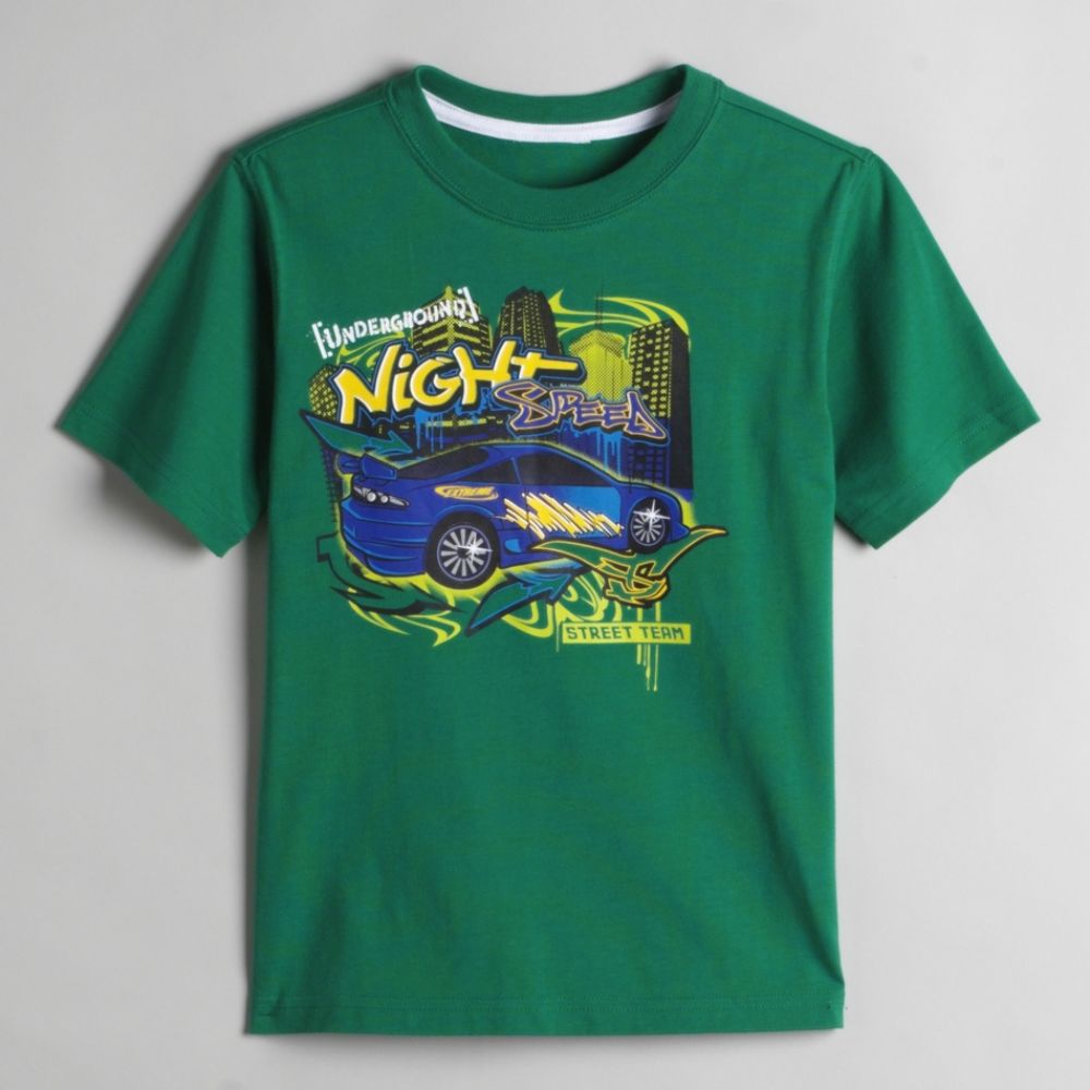 Toughskins Boy's 4-7 Short Sleeve Graphic Tee