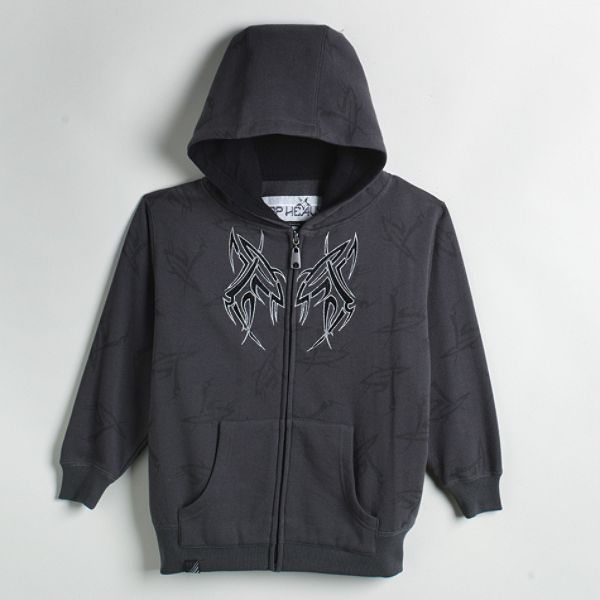 Top Heavy Boys 4 7 Unlined Spikodie Screen Hoodie