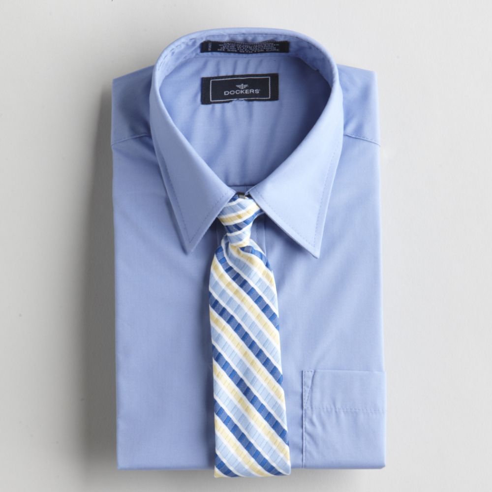 Dockers Boy's Husky Shirt & Tie Set at Sears.com