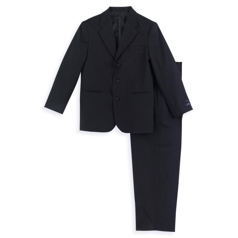Dockers Boy's Husky Black Stripe Herringbone Suit at Sears.com