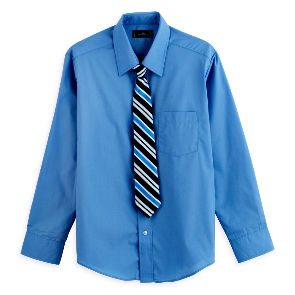 Dockers Boy's Husky Shirt and Tie Set at Sears.com
